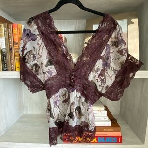 Romantic lace top
